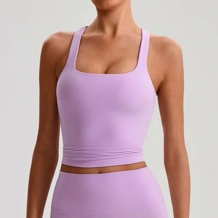 Wholesale Workout Gear Sportswear Tank Top Custom Fitness Apparel Manufacturer White Tank Top Activewear