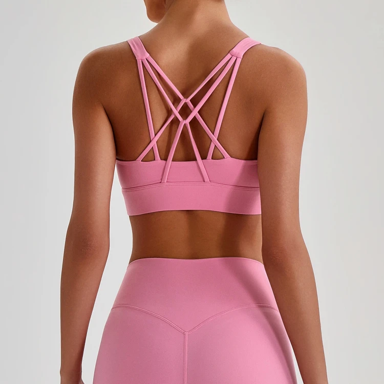 Custom Sports Bra Wholesale Built In Pads Sports Bra Sparkle Sports Bra Unbranded Gym Clothing Wholesale