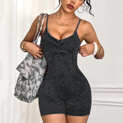 One Piece Exercise Bodysuit Skims Jumpsuits Supplier Jumpsuit Workout Clothes Custom Jumpsuits