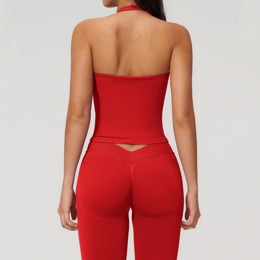 Seamless Workout Outfit Workout Tank Tops Custom Activewear Manufacturers Seamless Activewear