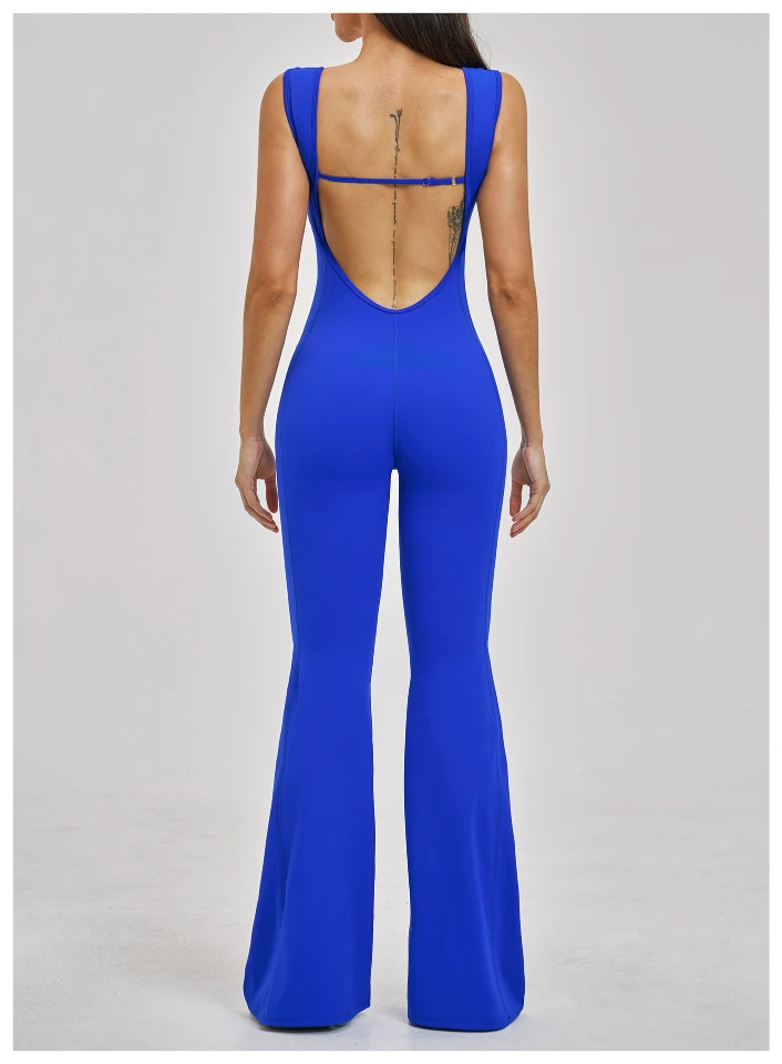 Custom Jumpsuits Gym Jumpsuit Long Workout Jumpsuit Manufacturer Sport One Piece Jumpsuit