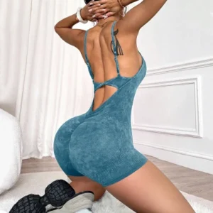 One Piece Exercise Bodysuit Skims Jumpsuits Supplier Jumpsuit Workout Clothes Custom Jumpsuits