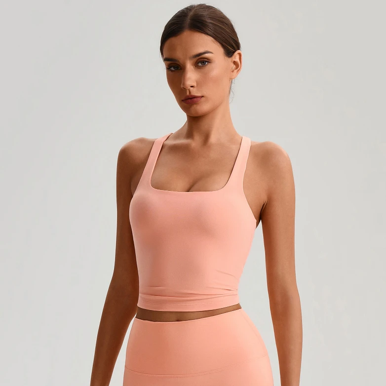 Wholesale Workout Gear Sportswear Tank Top Custom Fitness Apparel Manufacturer White Tank Top Activewear