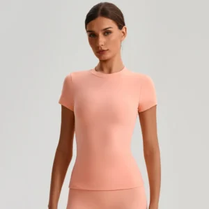 Sportswear Articles Short Sleeve Yoga Top Women's Activewear Wholesale Unique Sportswear Activewear Manufacturer