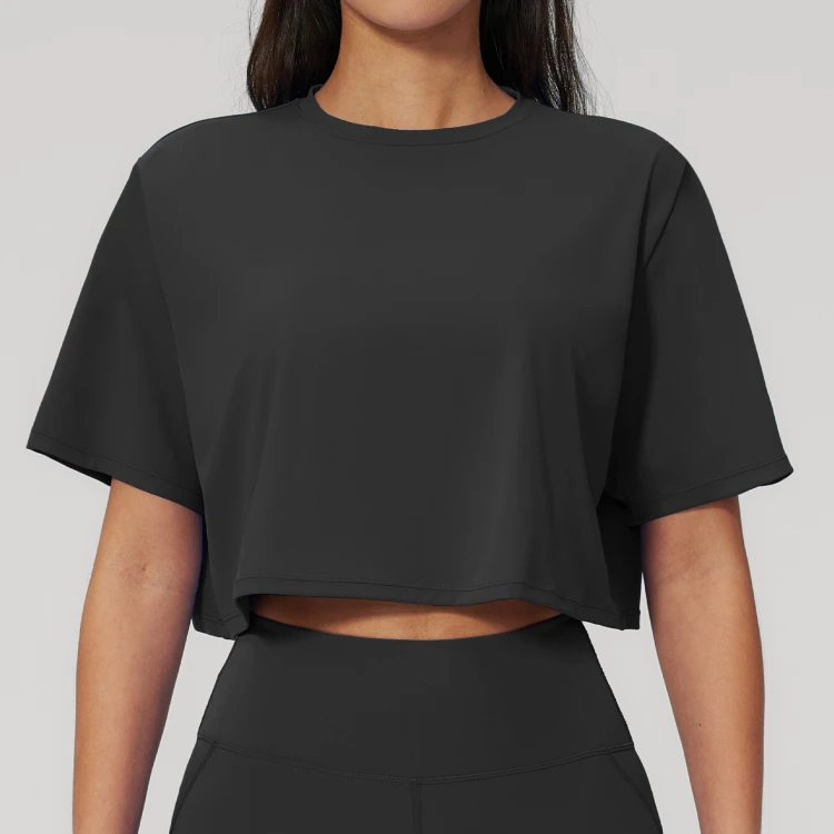 Women Short Sleeve For Tops Yoga Women's Activewear Wholesale Activewear Manufacturer
