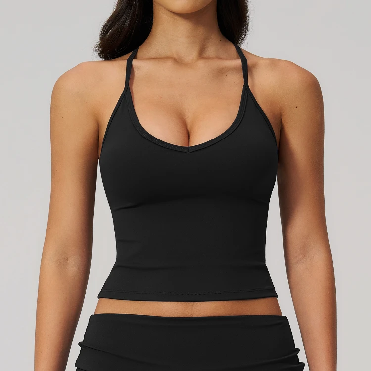 Athletic Tank Tops Sparkly Sportswear Wholesale Fitness Apparel Ladies Gym Wear Manufacturer
