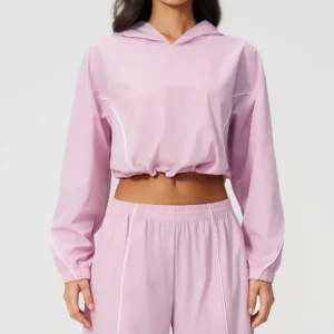 Sparked Apparel Pullover Hoodies Athleisure Manufacturers Factory Sportswear Female Flexibloom
