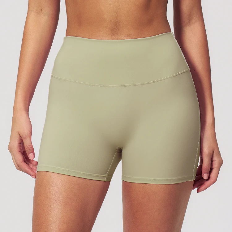 Athletic Shorts in Bulk Ruched Shorts Sport Custom Workout Shorts Wholesale Womens Activewear