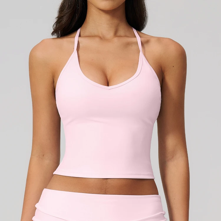 Athletic Tank Tops Sparkly Sportswear Wholesale Fitness Apparel Ladies Gym Wear Manufacturer