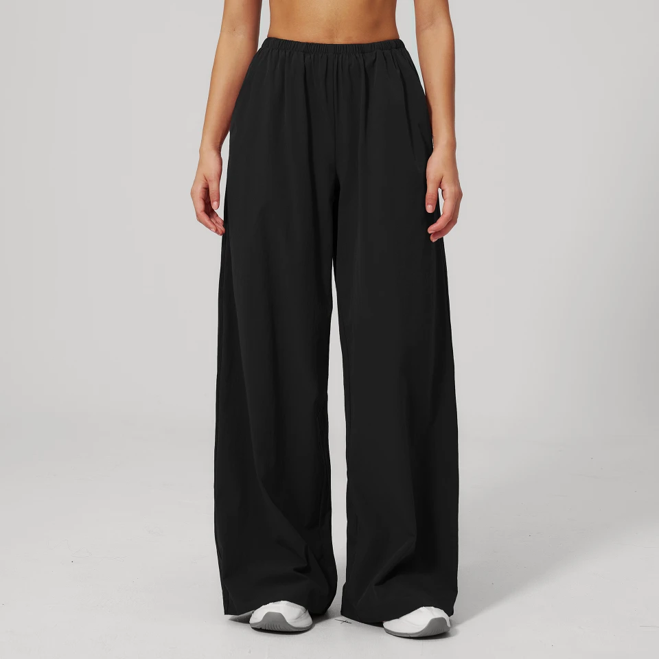 Activewear Joggers Wide Leg Elastic Waist Loose Sweatpant China Activewear Manufacturer Unique Sportswear