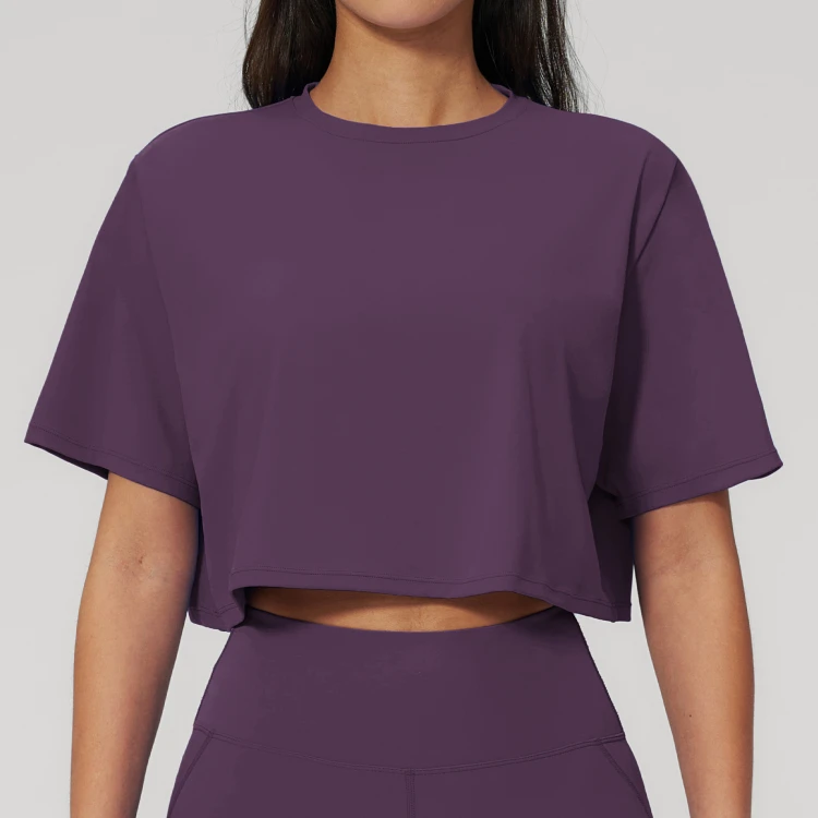 Women Short Sleeve For Tops Yoga Women's Activewear Wholesale Activewear Manufacturer
