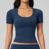 Chinese Sportswear Brands Fitness Clothing Manufacturers Yoga Short Sleeve Tops Chinese Sportswear Brands Fitness Clothing Manufacturers Yoga Short Sleeve Tops