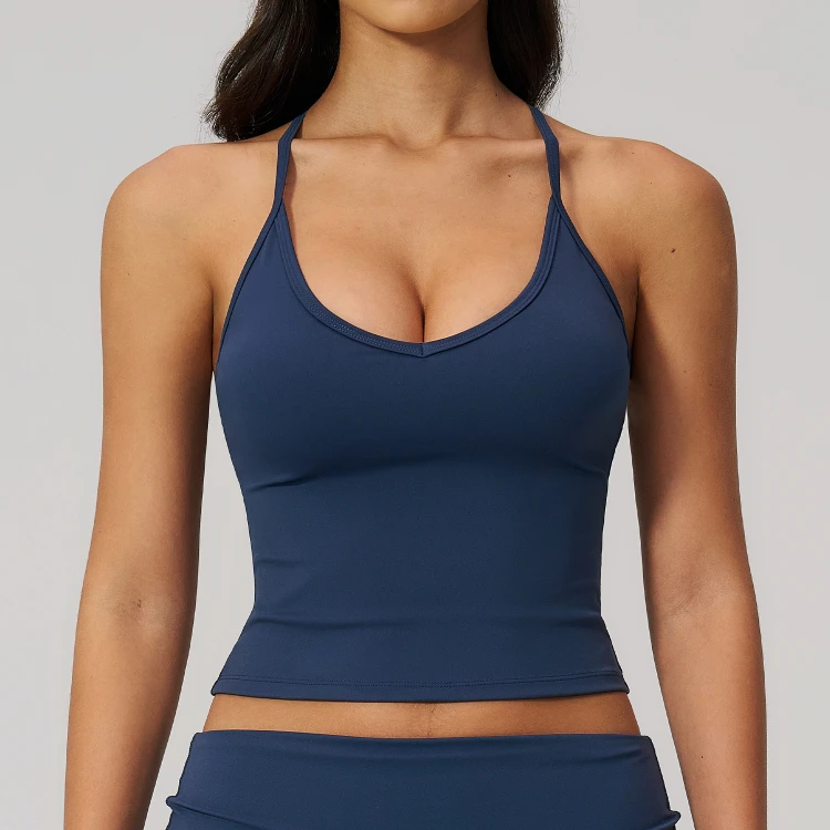Athletic Tank Tops Sparkly Sportswear Wholesale Fitness Apparel Ladies Gym Wear Manufacturer
