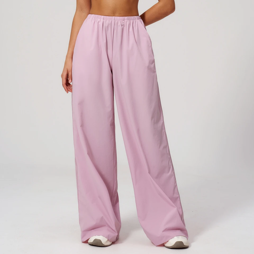 Activewear Joggers Wide Leg Elastic Waist Loose Sweatpant China Activewear Manufacturer Unique Sportswear