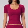 Chinese Sportswear Brands Fitness Clothing Manufacturers Yoga Short Sleeve Tops Chinese Sportswear Brands Fitness Clothing Manufacturers Yoga Short Sleeve Tops