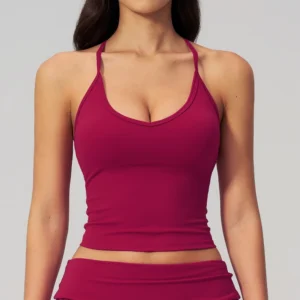 Athletic Tank Tops Sparkly Sportswear Wholesale Fitness Apparel Ladies Gym Wear Manufacturer