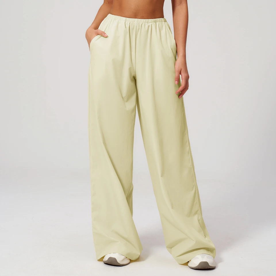 Activewear Joggers Wide Leg Elastic Waist Loose Sweatpant China Activewear Manufacturer Unique Sportswear