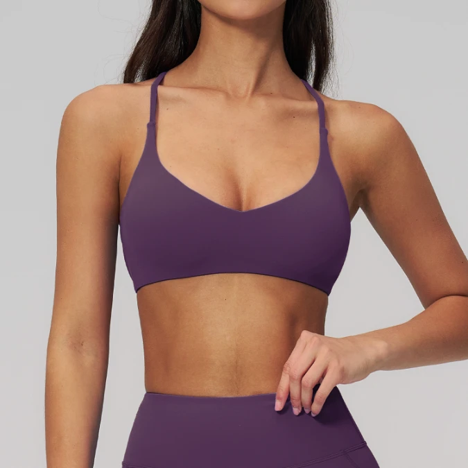 Wholesale Sportswear Apparel Sports Bra Material Sports Bra Definition Fitness Clothing Manufacturers