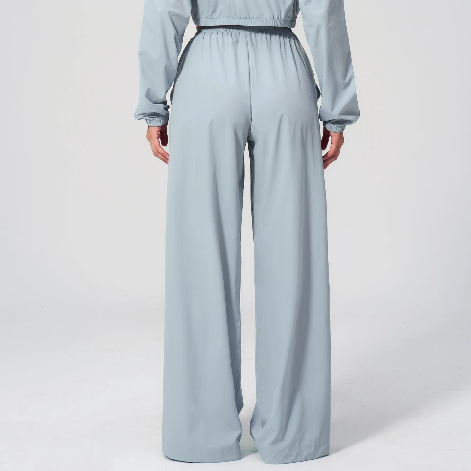 Activewear Joggers Wide Leg Elastic Waist Loose Sweatpant China Activewear Manufacturer Unique Sportswear