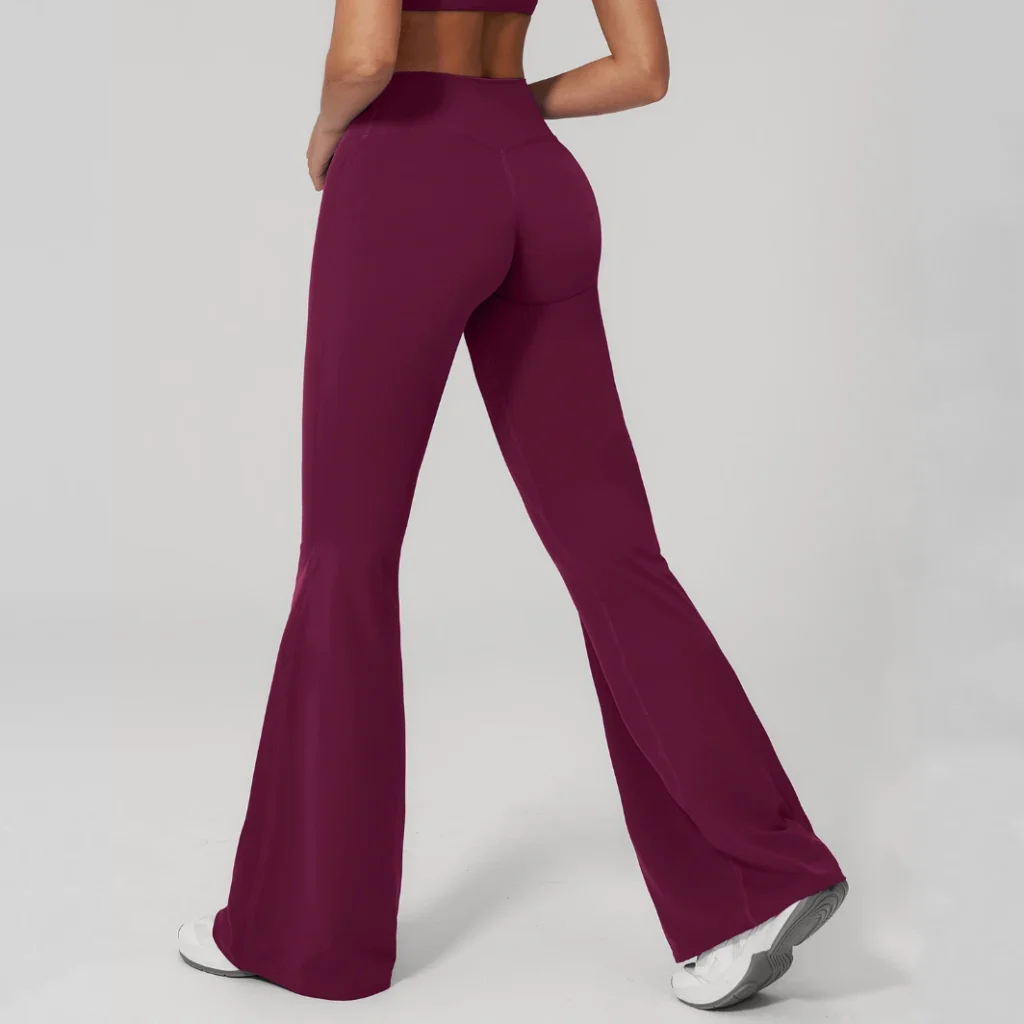 What Are Flared Leggings Custom Gym Clothing Activewear Apparel Manufacturers China Sportswear