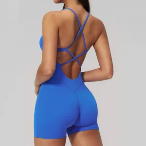 One Piece Jumpsuit Near Me Custom Jumpsuits Yoga Jumpsuit Short High Quality Wholesale Activewear