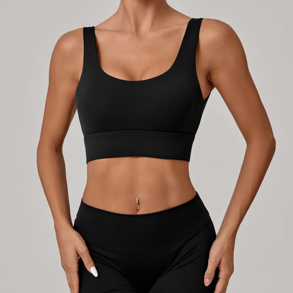 100% Comfortable Do Sports Bras Have Padding Bra Material Custom Sports Bra Wholesale Supplier
