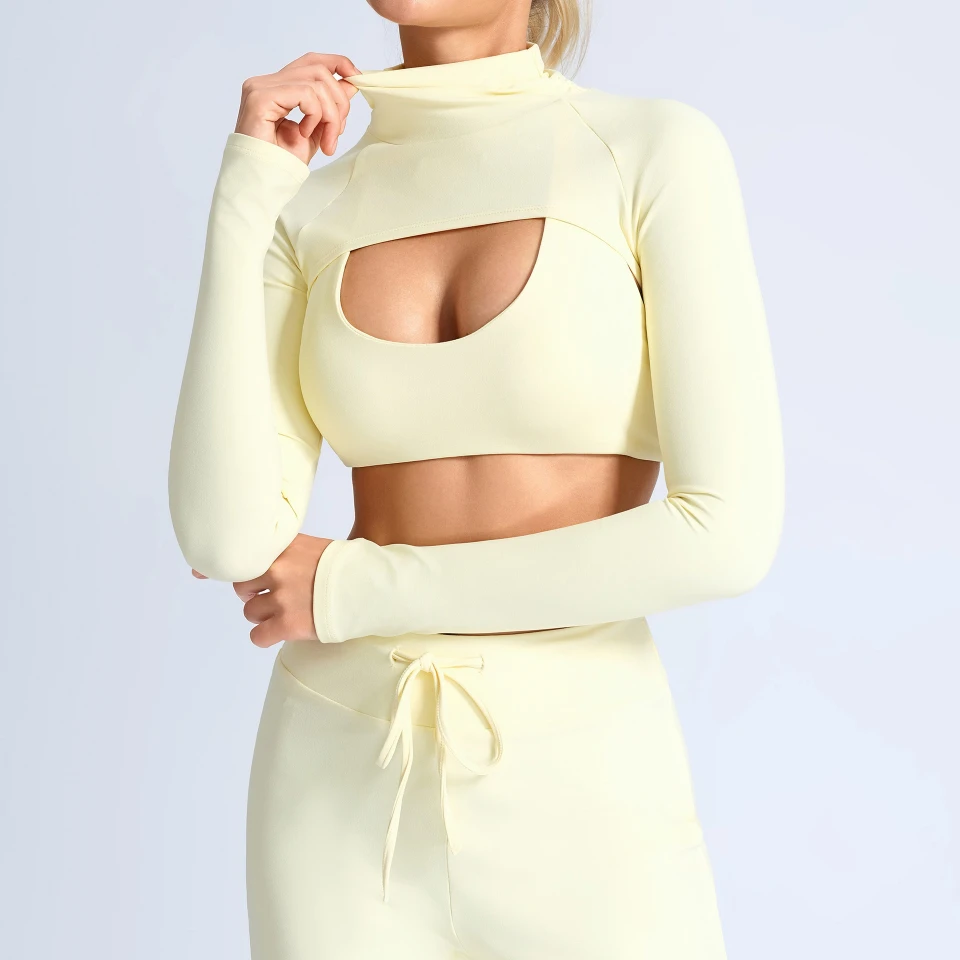 Wearing Yoga Long Sleeve Crop Tops Benefits Of Compression Shirts Gymshark Wholesale Clothing