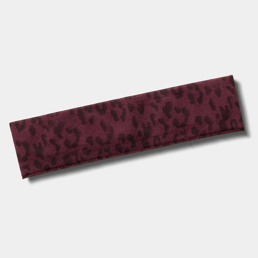 Seamless Leopard-print Yoga Fitness Headband High Quality Sportswear Bulk Sports Gear Suppliers