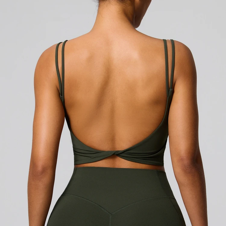 Bulk Sports Bras Sportswear Private Label Sports Bra Material Fitness Clothing Manufacturer