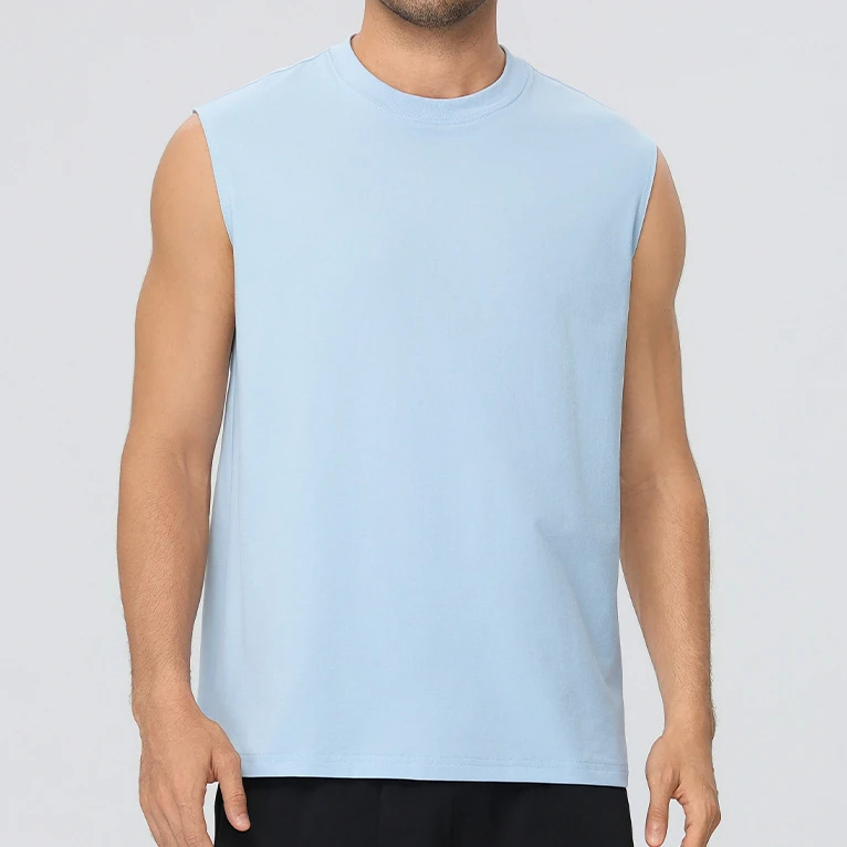 Men's Workout Shirts Sleeveless Private Label Fitness Apparel Asporteyewear Company Type Manufacturing Or Wholesale