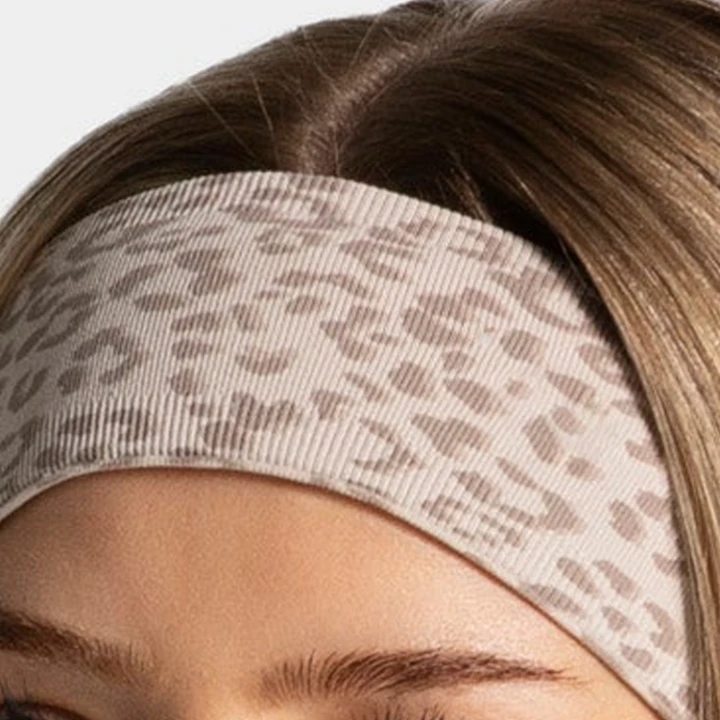 Seamless Leopard-print Yoga Fitness Headband High Quality Sportswear Bulk Sports Gear Suppliers
