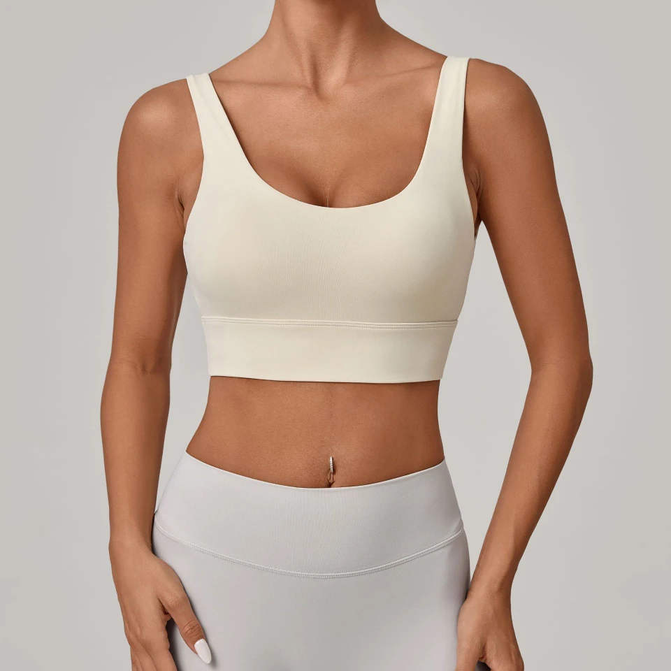 100% Comfortable Do Sports Bras Have Padding Bra Material Custom Sports Bra Wholesale Supplier