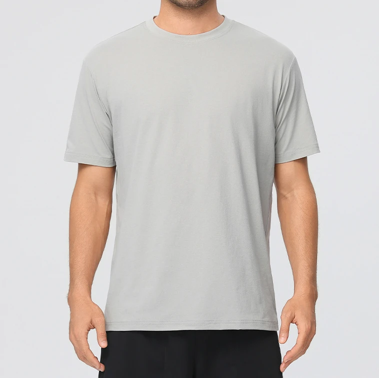 Mens Cropped Workout Shirt Men s Running Wear Factory Manufacture Spark Mens