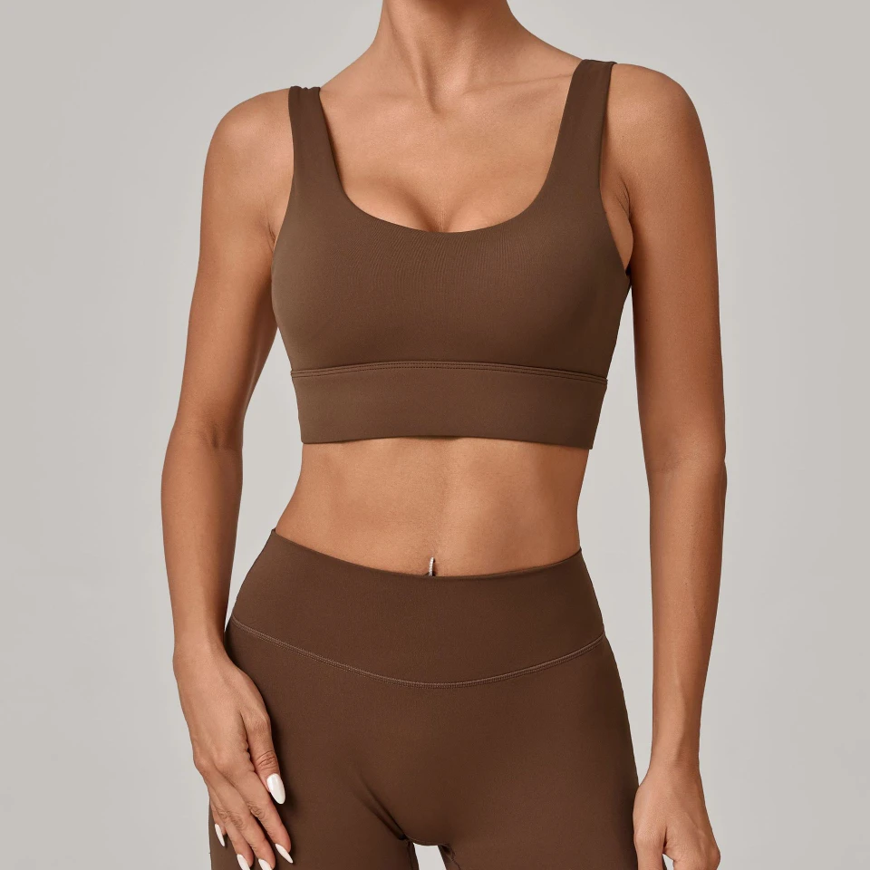 100% Comfortable Do Sports Bras Have Padding Bra Material Custom Sports Bra Wholesale Supplier