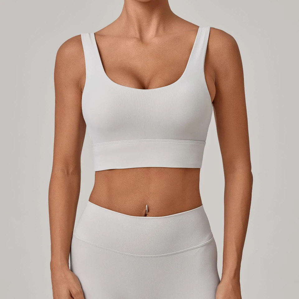 100% Comfortable Do Sports Bras Have Padding Bra Material Custom Sports Bra Wholesale Supplier