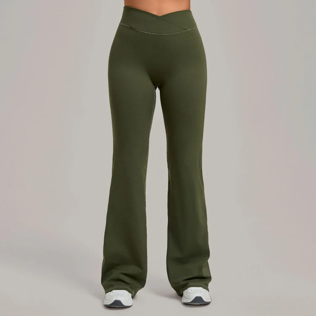Spark Clothing Brand Yoga Pants VS Flared Leggings Activewear Apparel Manufacturers