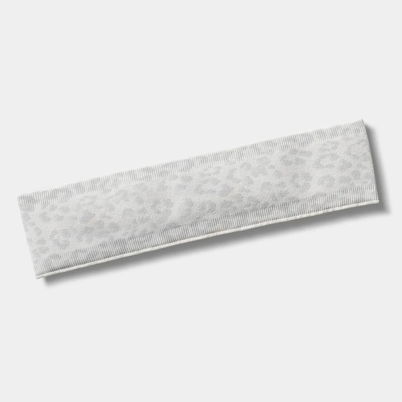 Seamless Leopard-print Yoga Fitness Headband High Quality Sportswear Bulk Sports Gear Suppliers
