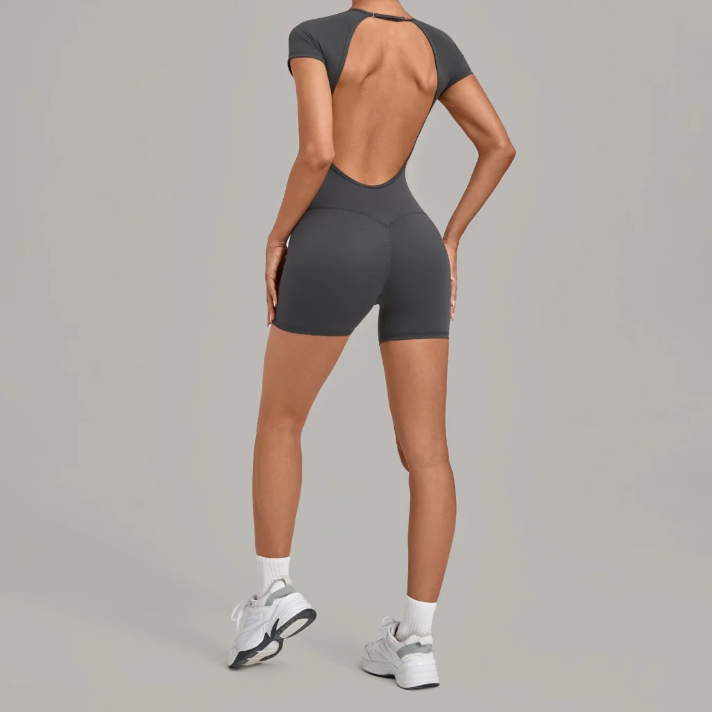 Skims Jumpsuits Private Label Fitness Apparel Manufacturers One Piece Workout Bodysuit