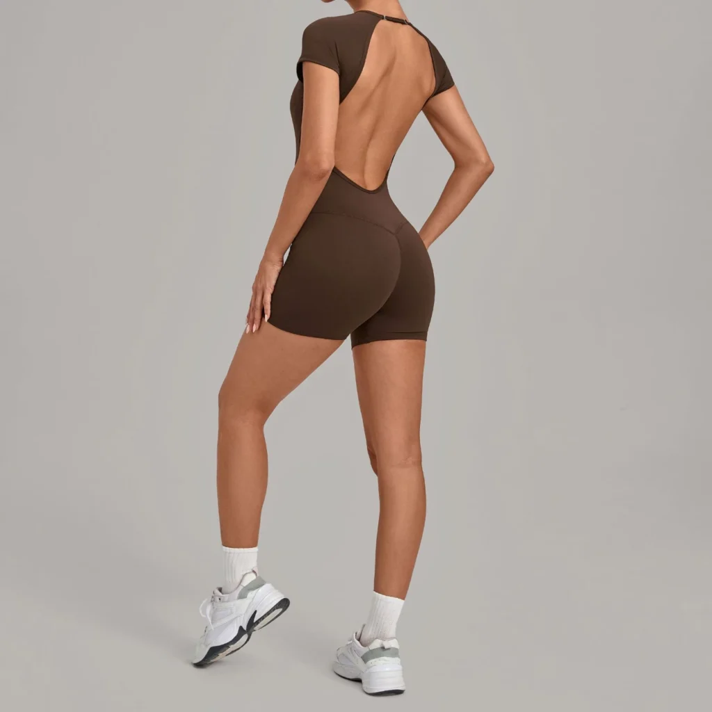 Skims Jumpsuits Private Label Fitness Apparel Manufacturers One Piece Workout Bodysuit