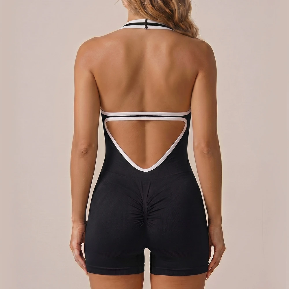 Workout Jumpsuit Seamless Gym Wear One Piece Exercise Bodysuit Sportswear Manufacturers In China