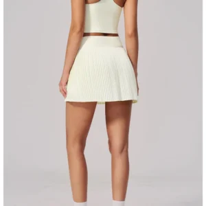 Custom Tennis Skirts Set Spark Brand Private Label Fitness Apparel Manufacturers