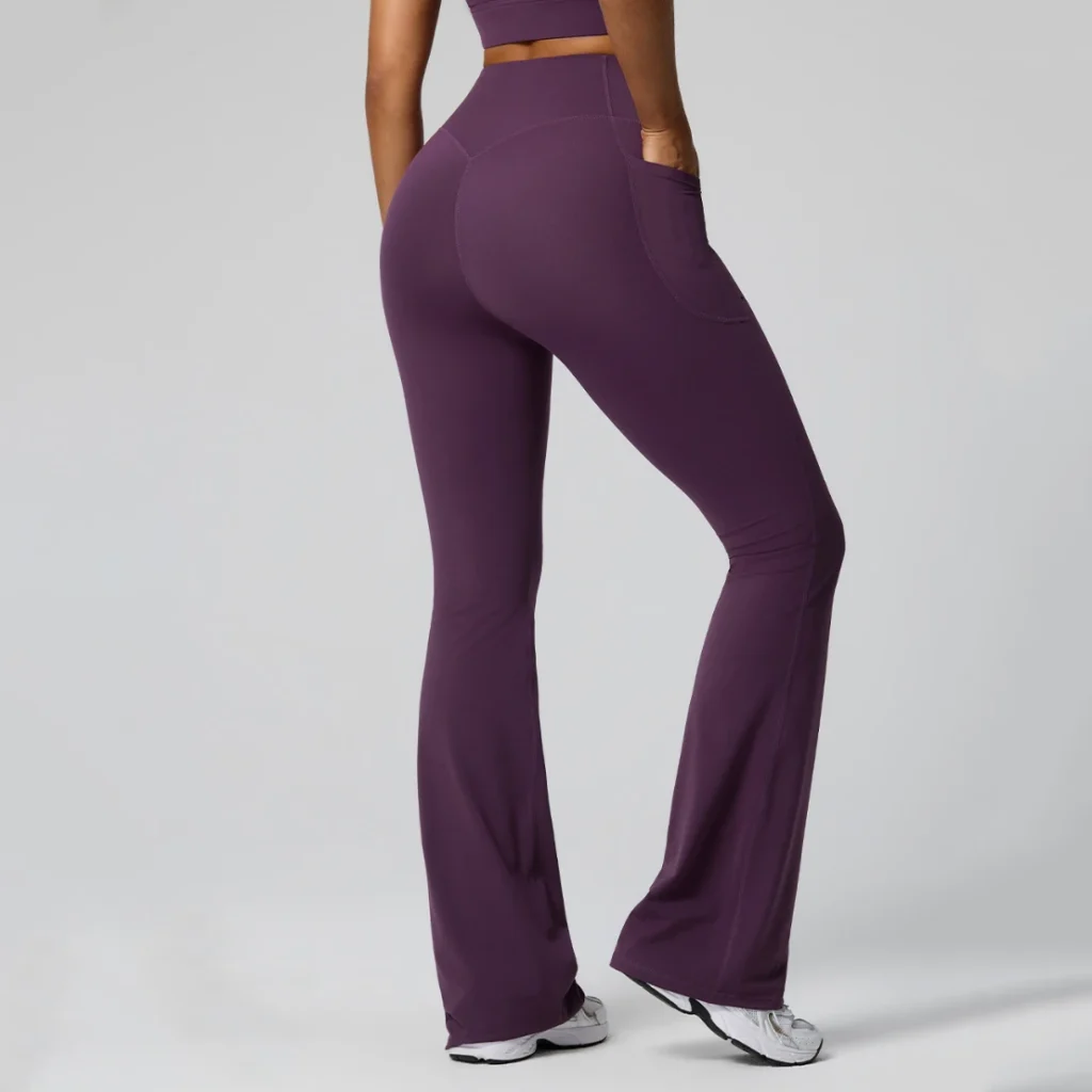 Yoga Pants VS Flared Leggings Private Label Athletic Wear Fitness Apparel Manufacturer