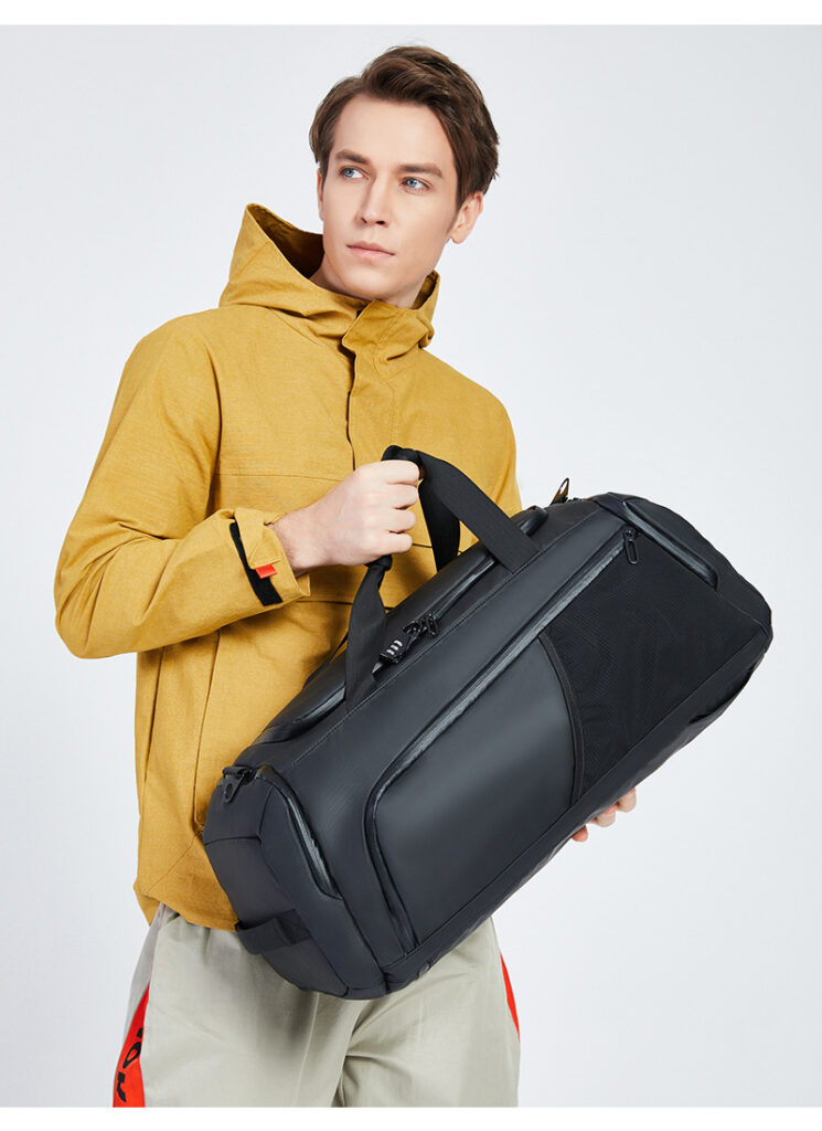 Spark Sporting Men's Dry-Wet Separation Large Capacity Gym Travel Duffel Bag