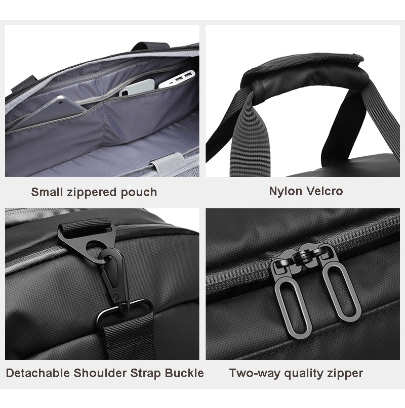 Spark Sporting Men's Dry-Wet Separation Large Capacity Gym Travel Duffel Bag