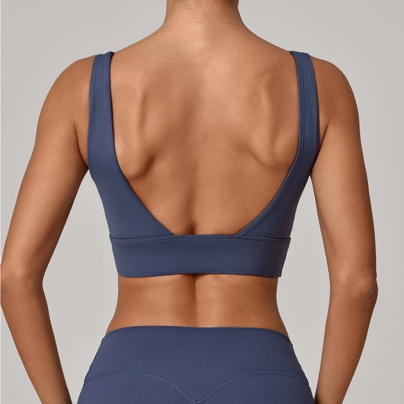 100% Comfortable Do Sports Bras Have Padding Bra Material Custom Sports Bra Wholesale Supplier