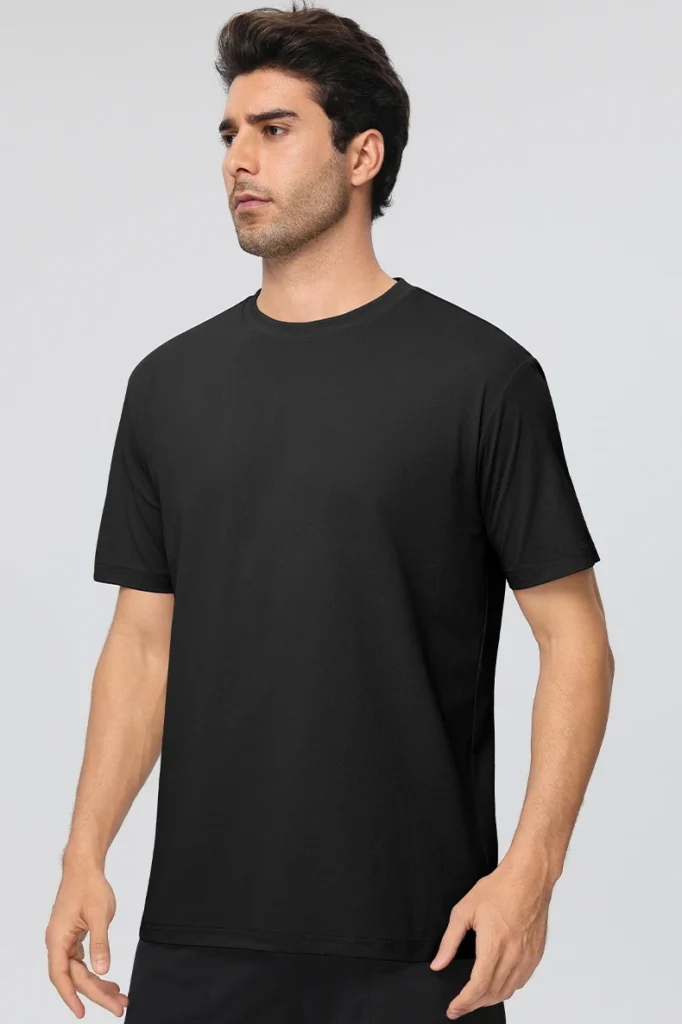 Mens Cropped Workout Shirt Men s Running Wear Factory Manufacture Spark Mens