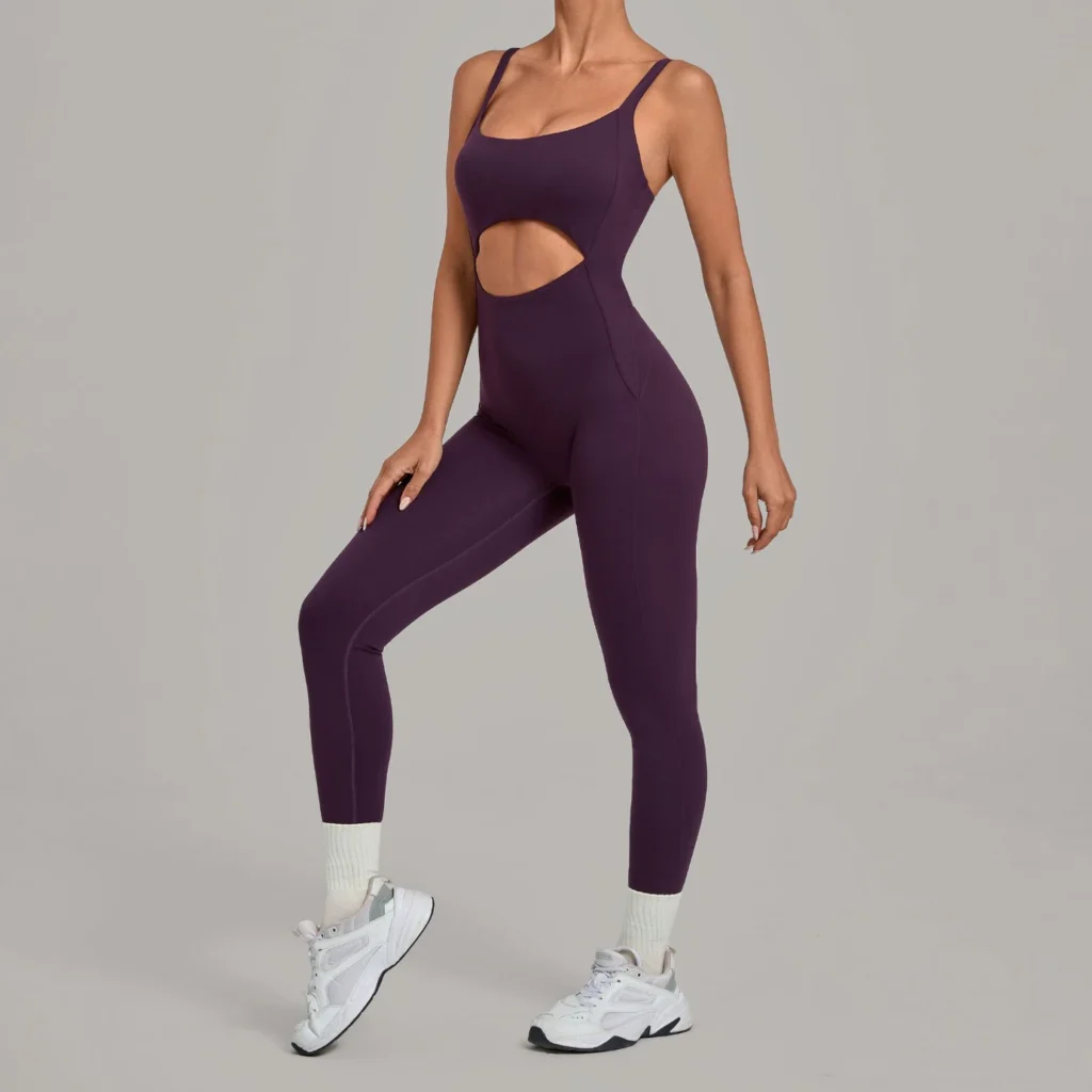 One Piece Exercise Bodysuit Fitness Apparel Distributor Custom Jumpsuits