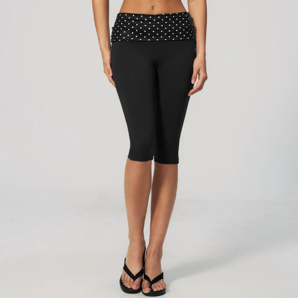 High-Quality Women's Activewear Wholesale Yoga Capri Leggings Supplier