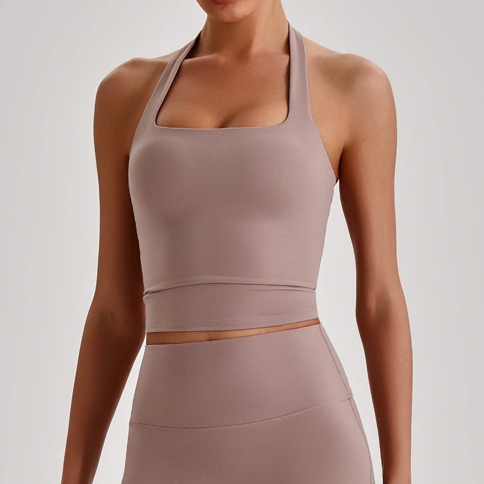 Halter Fitness Tank Tops Bulk Athletic Apparel Gymshark Manufacturer