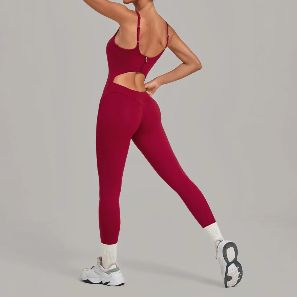 One Piece Exercise Bodysuit Fitness Apparel Distributor Custom Jumpsuits